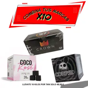 Pack de carbón Combina Tus Marcas x10 con selección personalizada