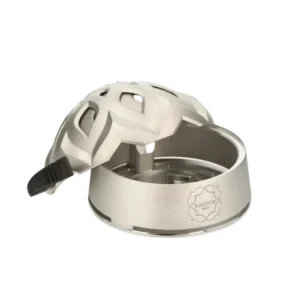 Gestor de calor Kaloud I+3 con base de acero inoxidable y cubierta de aluminio para cachimba acero