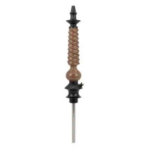 Cachimba Regal Hookah Cavalier Gloss con torneado a mano en madera