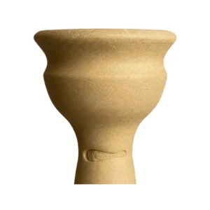 Cazoleta UPG Mini Unglazed turca de barro blanco sin esmaltar