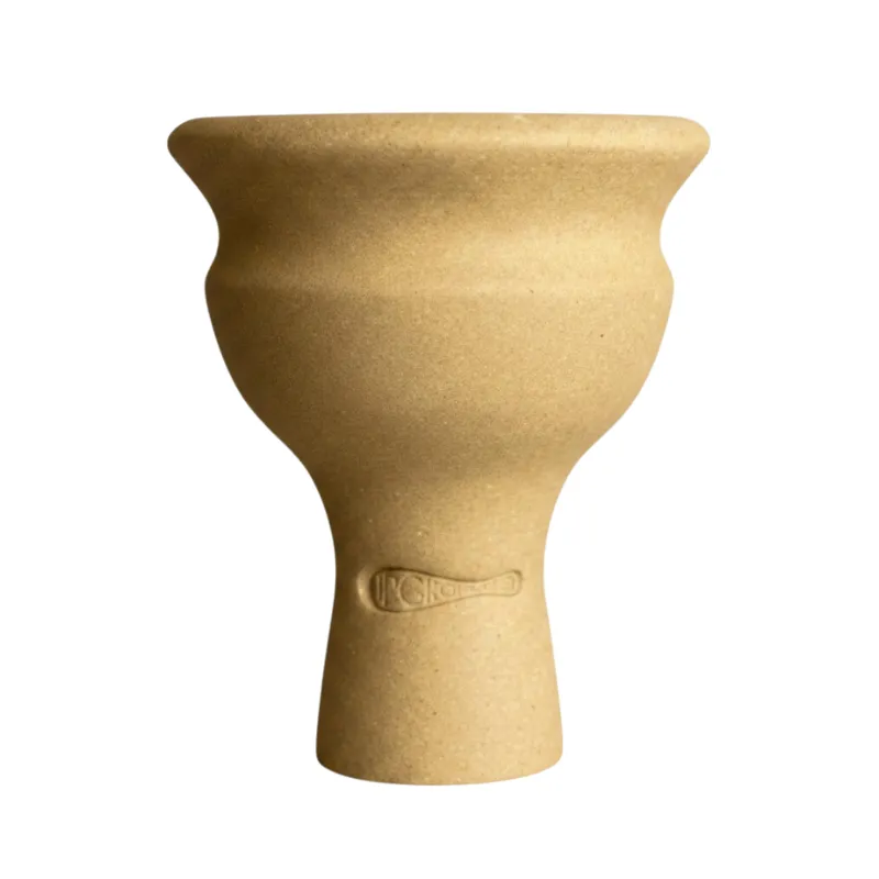 Cazoleta UPG Mini Unglazed turca de barro blanco sin esmaltar