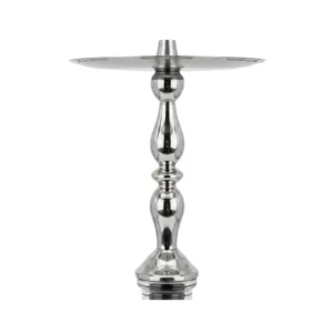 Cachimba VZ Hookah Tradi tradicional rusa en acero V2 y V4 con plato redondo y difusor ajustable