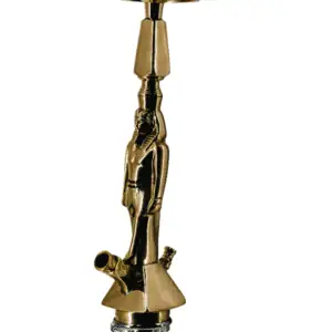 Cachimba Farida Hookah Tutankamon edición limitada egipcia fabricada por los mejores artesanos en Egipto con latón, cobre y acero inoxidable, inspirada en la historia del antiguo Egipto y el faraón Tutankamón en The Good Shisha