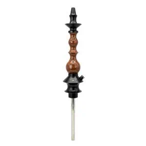 Cachimba Regal Hookah Mini Queen en acero inoxidable con diseño compacto