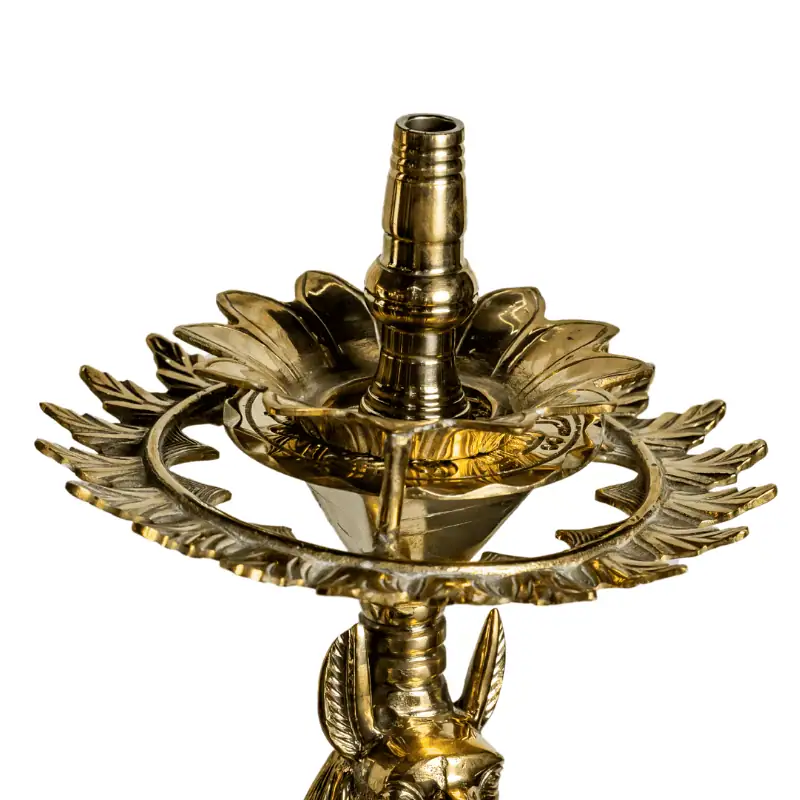 Cachimba Farida Hookah Anubis edición limitada a 5 piezas, egipcia artesanal 100% hecha a mano en Egipto, acero inoxidable y latón, 60 cm con diseño ancho y bajo, packaging sarcófago egipcio de madera numerado en The Good Shisha