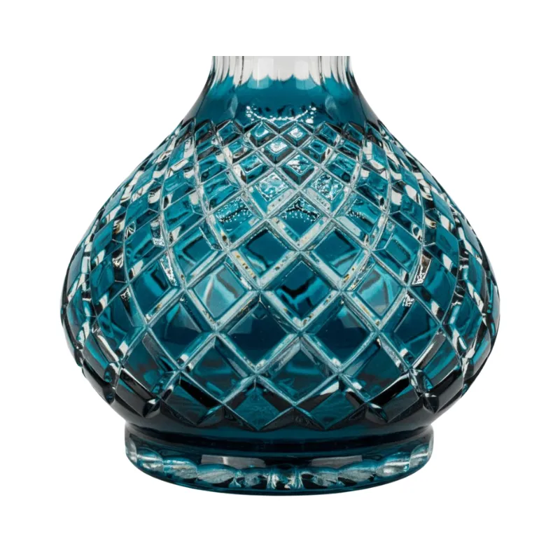 Base Caesar Mini Jeschken Drop Azure en cristal azul