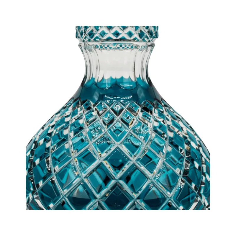 Base Caesar Mini Jeschken Drop Azure en cristal azul