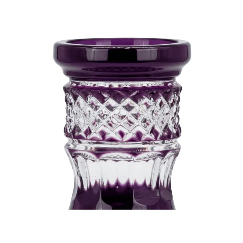 Base Caesar Mini Jeschken Drop Purple en cristal morado