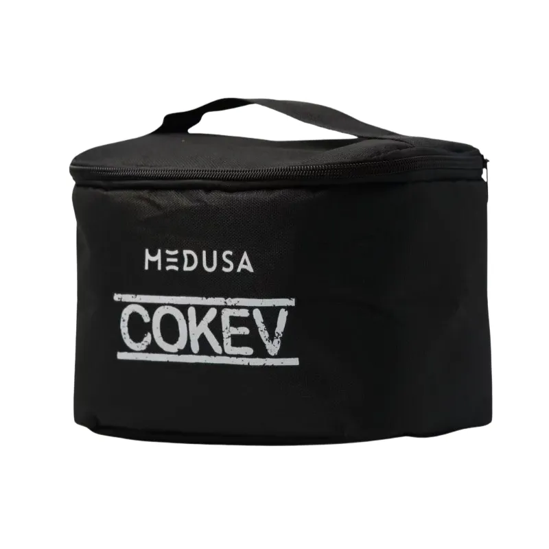 Cachimba Medusa COKEV de aluminio con mochila de transporte