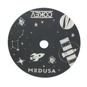 Cachimba Medusa COKEV de aluminio con mochila de transporte