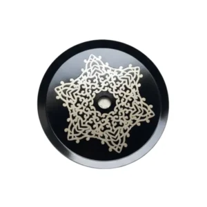 Plato Mandalas para cachimba de acero inoxidable