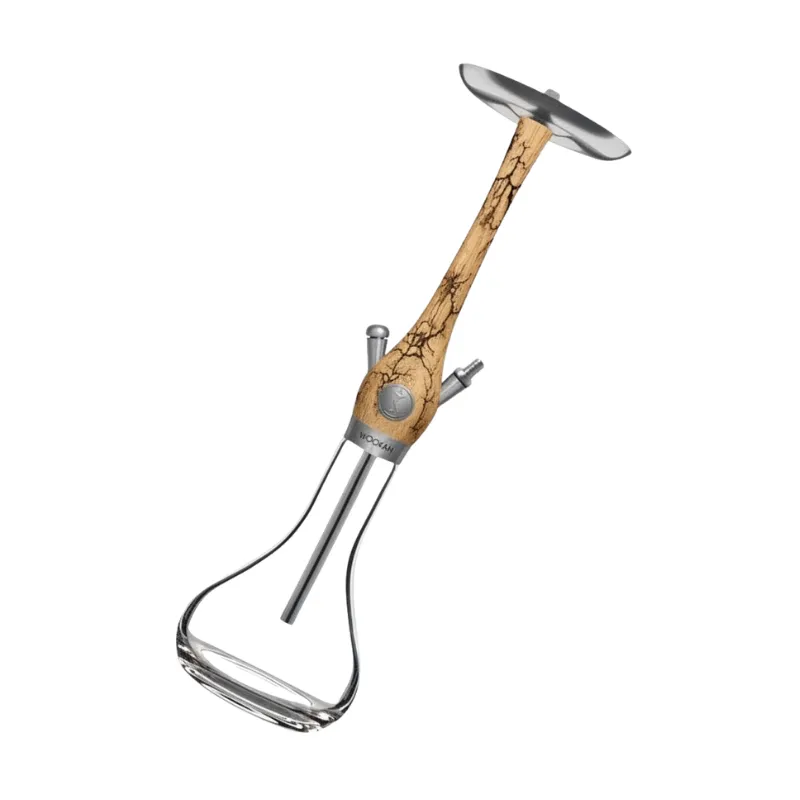 Cachimba Wookah Smooth Grom con mástil de efecto GROM único y acero inoxidable V2A cachimba