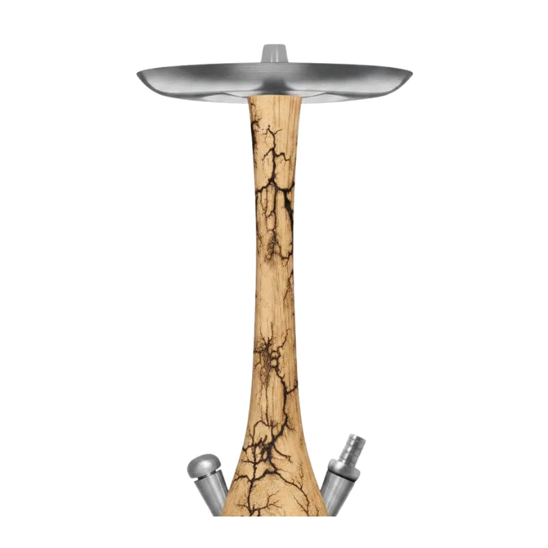 Cachimba Wookah Smooth Grom con mástil de efecto GROM único y acero inoxidable V2A