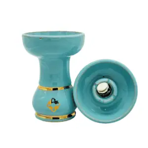 Cazoleta Amazon Bowl artesanal hecha a mano en Brasil con barro feldspato tipo phunnel para 14-18g de tabaco