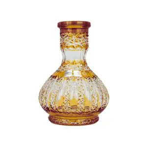 Base Caesar Mini Halloween Drop Amber en cristal ámbar