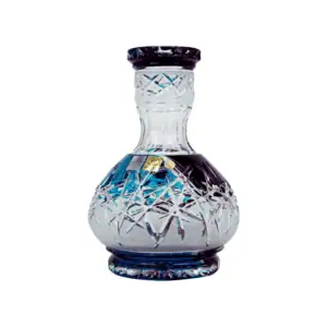 Base Caesar Mini Hoarfrost Down Drop Azure Black en azul y negro