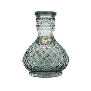 Base Caesar Mini Jeschken Drop Grey en cristal gris