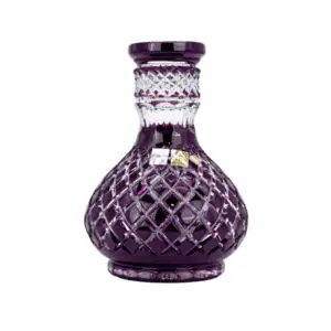 Base Caesar Mini Jeschken Drop Purple en cristal morado