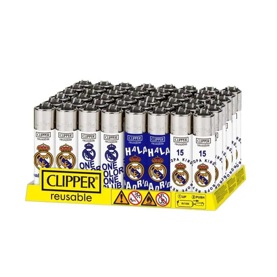 Mechero Clipper recargable en edición de fútbol