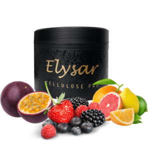 Elysar 200g sin tabaco ni nicotina hecho en Hungría con fibra de celulosa, glicerina y aromas