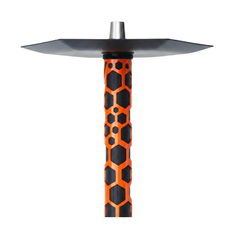 Cachimba Embery Mono 4.0 ucraniana portátil de 61 cm con sistema de purga por el mástil con efecto niebla espectacular y difusor desenroscable en The Good Shisha