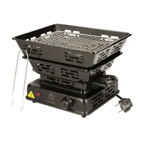 Hornillo Blaze XL 2000W eléctrico con capacidad para 48 cubos de carbón natural para shisha lounges