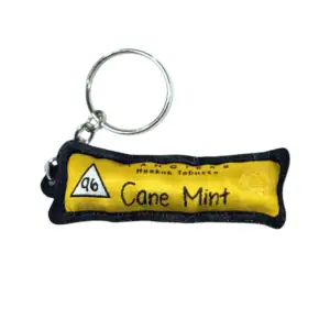 Llavero Cane Mint en formato bote miniatura