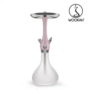 Cachimba Wookah Mini Misty Mauve de roble teñido en color malva
