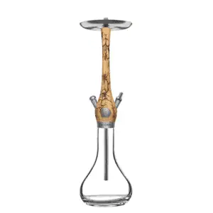 Cachimba Wookah Smooth Grom con mástil de efecto GROM único y acero inoxidable V2A
