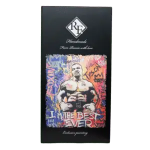 Cachimba RF Hookah Art Edition artesanal, pintada a mano, en acero inoxidable, edición limitada, solo 6 unidades en el mundo.