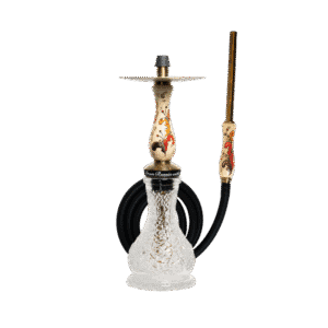 Cachimba RF Hookah Boretskaya rusa de acero y porcelana pintada a mano