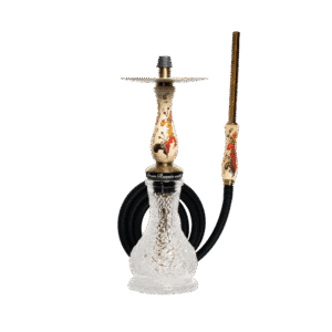 Cachimba RF Hookah Boretskaya rusa de acero y porcelana pintada a mano