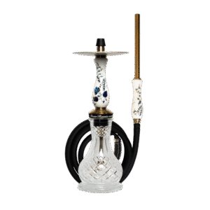 Cachimba RF Handmade Ghzel Gold rusa de acero y porcelana pintada a mano