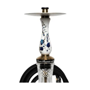 Cachimba RF Handmade Ghzel Gold rusa de acero y porcelana pintada a mano