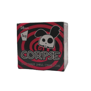 Carbón Corpse 28mm para cachimba de cáscara de coco natural