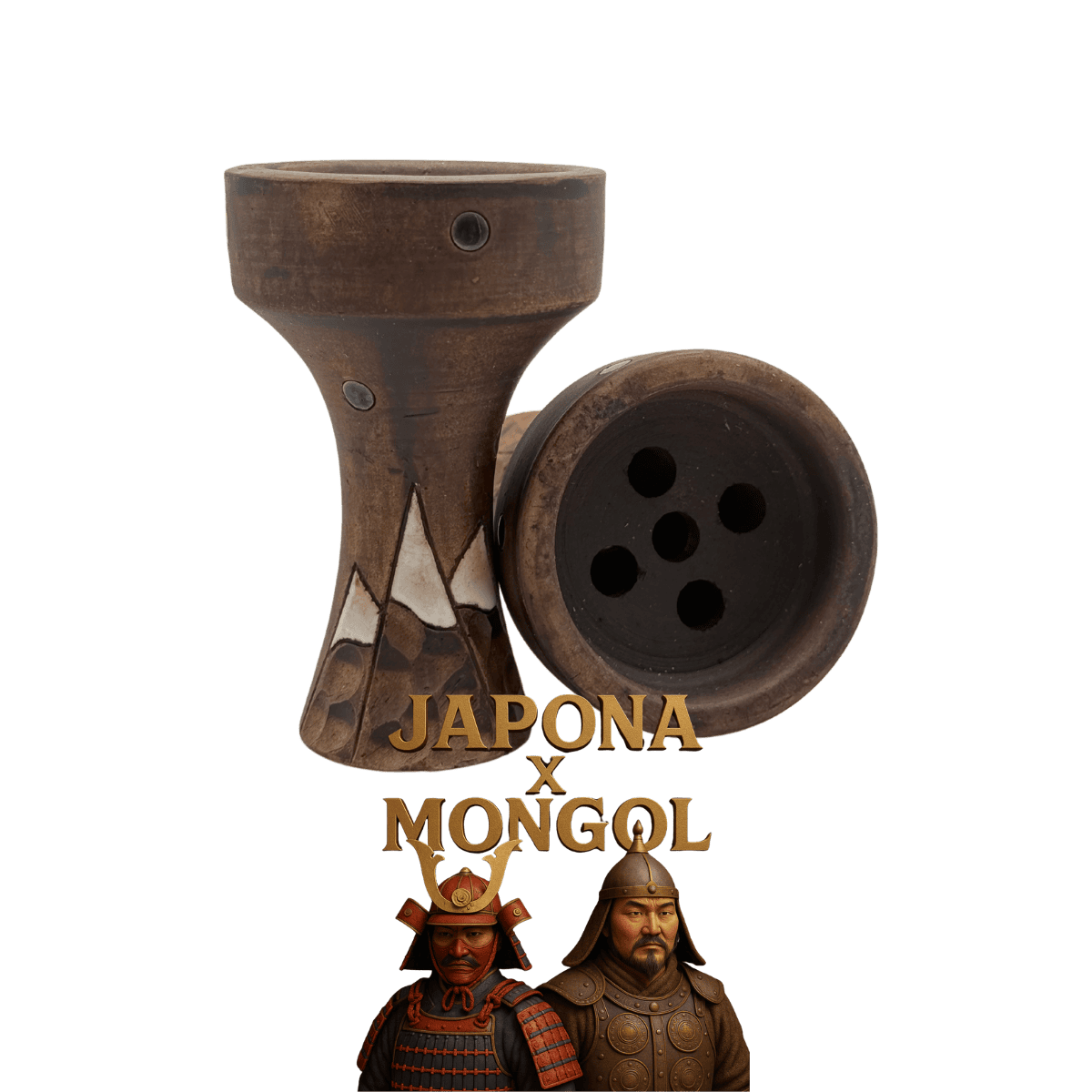 Cazoleta Japona Hookah & Mongol Limited de barro rojo en edición limitada