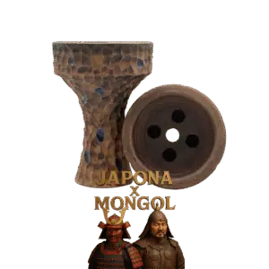 Cazoleta Japona Hookah & Mongol Limited de barro rojo en edición limitada