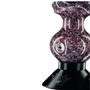 Cachimba Regal Hookah Jeque edición limitada con billetes de 500€ sellados en resina