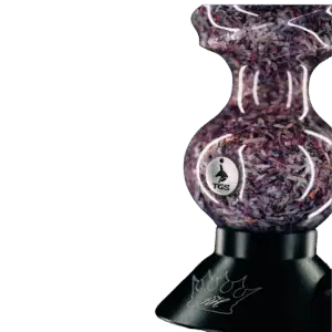 Cachimba Regal Hookah Jeque edición limitada con billetes de 500€ sellados en resina