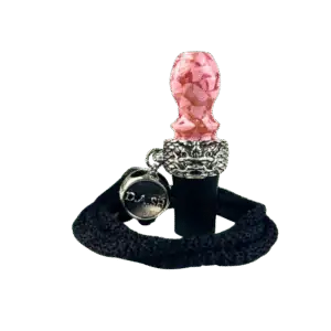 Boquilla Resin Dragon para cachimba con anillo de acero en forma de dragón