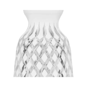 Base Caesar Crystal Small Tradi Crown Cut White de cristal blanco