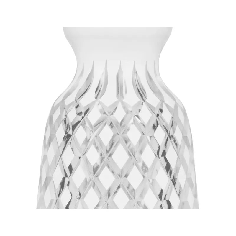 Base Caesar Crystal Small Tradi Crown Cut White de cristal blanco