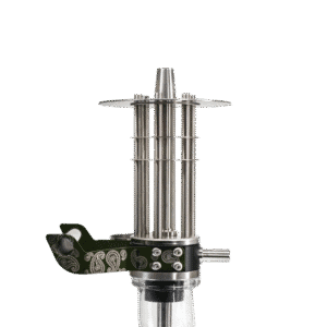 Cachimba Shi Carver MicroGun San Andreas edición limitada inspirada en GTA con acero inoxidable AISI 304 y cámara de poliacetato