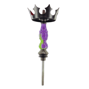 Cachimba Nayb Hookah 3.0 brasileña premium con mástil de resina artesanal hecho a mano, acero inoxidable y aluminio