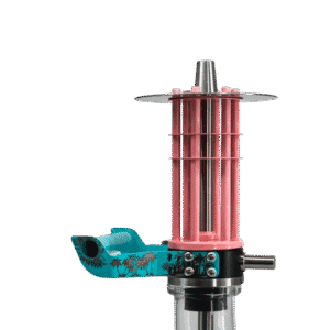 Cachimba Shi Carver MicroGun GTA edición limitada inspirada en GTA Vice City, acero inoxidable AISI 304 y cámara de poliacetato