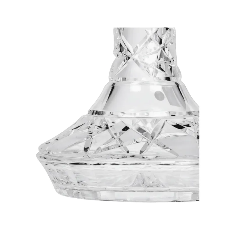Base Caesar Mini Mars Cut Clear de cristal transparente