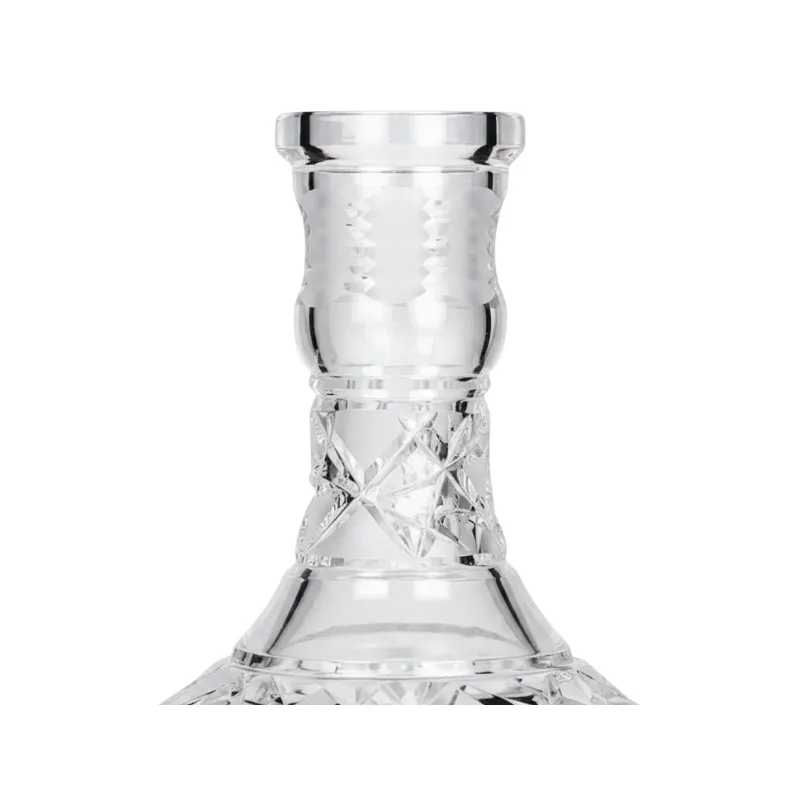 Base Caesar Mini Mars Cut Clear de cristal transparente