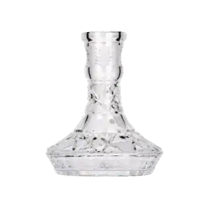 Base Caesar Mini Mars Cut Clear de cristal transparente