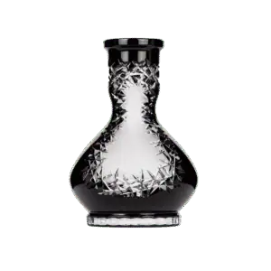 Base Caesar Mini Drop Frozen Black de cristal negro