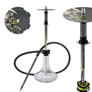 Cachimba El Bomber Wakizashi rusa inspirada en universo Samurai con acero inoxidable y purga Tsunami
